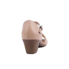 Sandal Cao Gót Hạnh Dung Bản Ngang Bít Hậu HD29125AY