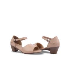 Sandal Cao Gót Hạnh Dung Bản Ngang Bít Hậu HD29125AY