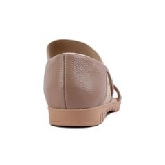 Sandal Đế Xẹp Hạnh Dung Bản Ngang Bít Hậu HD29129AY