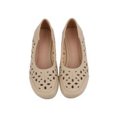 Giày Búp Bê Hạnh Dung Mũi Tròn Đục Lỗ HD29130AY