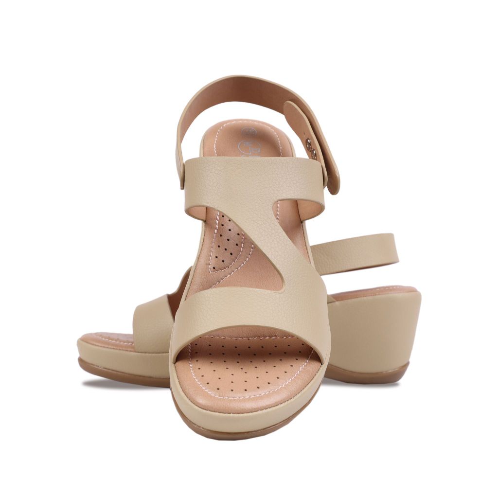 Sandal Xuồng Hạnh Dung Quai Gợn Sóng Đế Mềm Mại HD29140AY