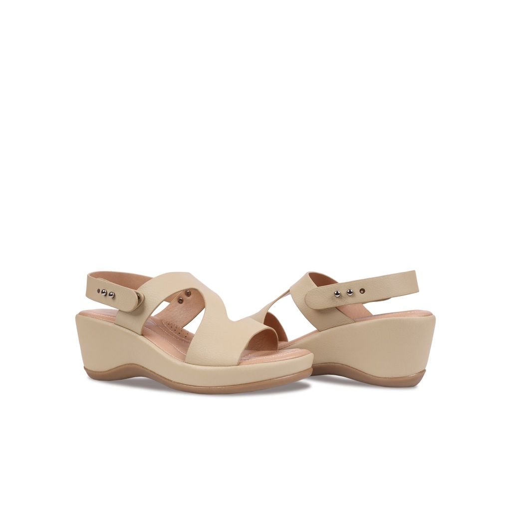 Sandal Xuồng Hạnh Dung Quai Gợn Sóng Đế Mềm Mại HD29140AY