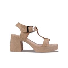 Sandal Cao Gót Hạnh Dung Quai T-Strap Chỉ Nổi HD29143AY