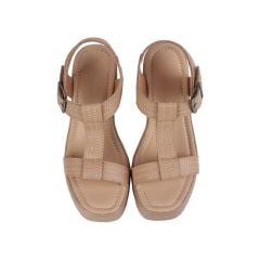 Sandal Cao Gót Hạnh Dung Quai T-Strap Chỉ Nổi HD29143AY