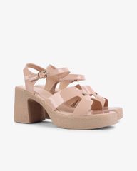 Sandal Cao Gót Hạnh Dung Quai Bóng Chữ H HD29155AY