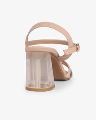 Sandal Cao Gót Hạnh Dung Quai Phối Xoàn Gót Mica HD29159AY