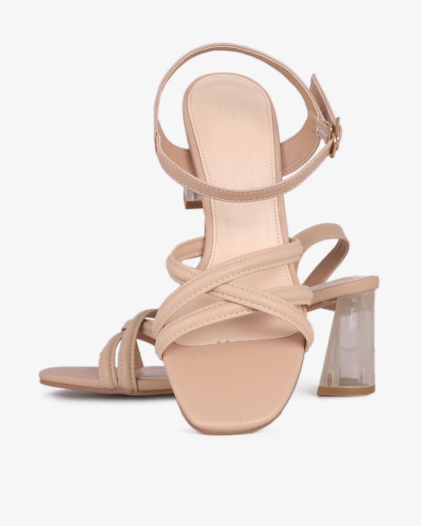 Sandal Cao Gót Hạnh Dung Quai Chéo Mảnh Gót Mica HD29160AY