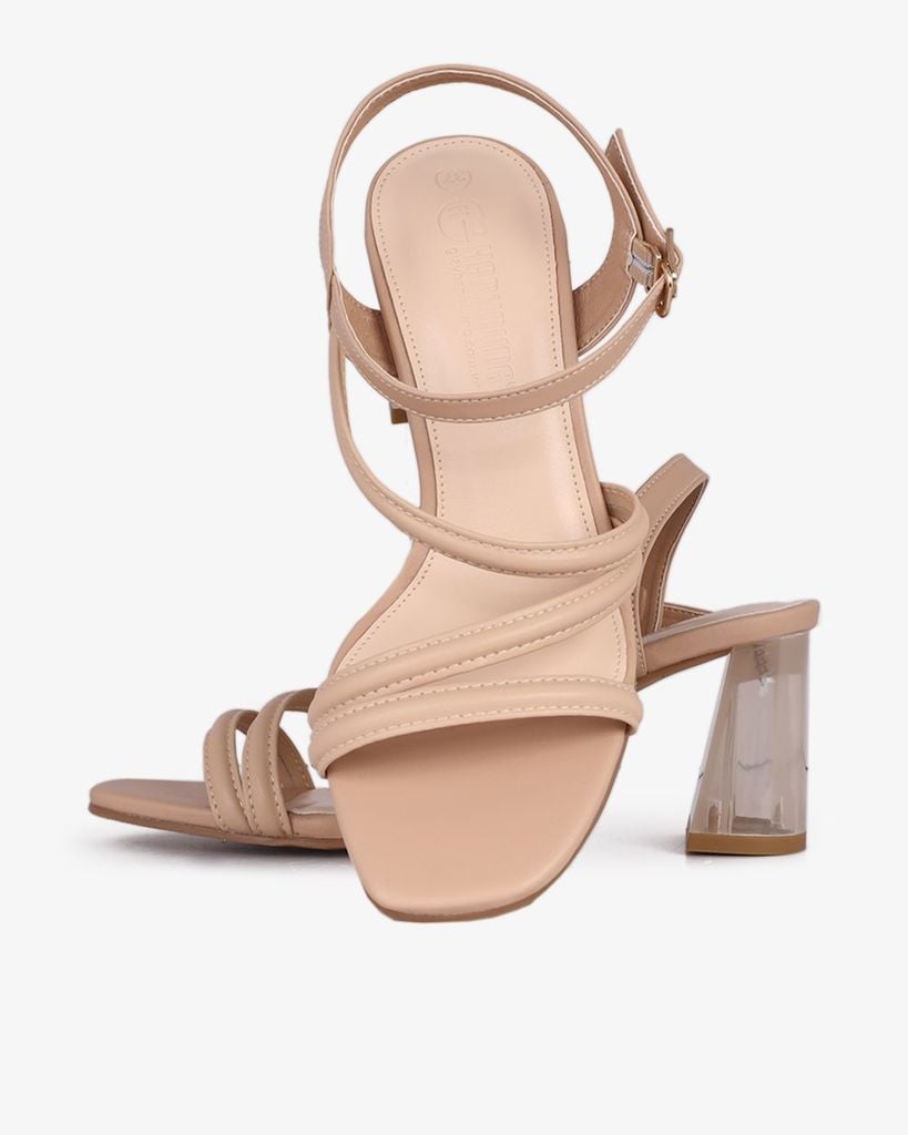 Sandal Cao Gót Hạnh Dung Quai Mảnh HD29161AY