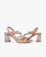 Sandal Cao Gót Hạnh Dung Quai Mảnh HD29161AY