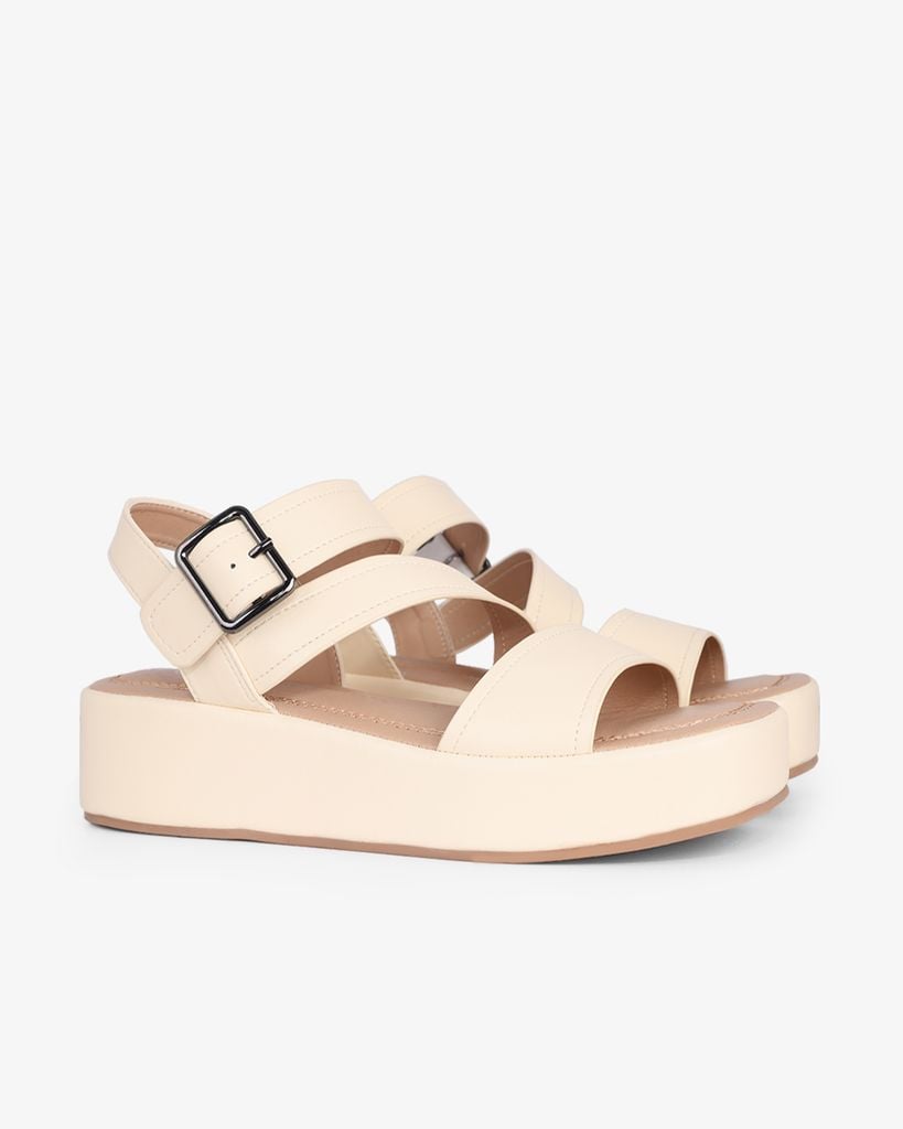 Sandal Xuồng Hạnh Dung Quai Bản Đối Xứng HD29162AY