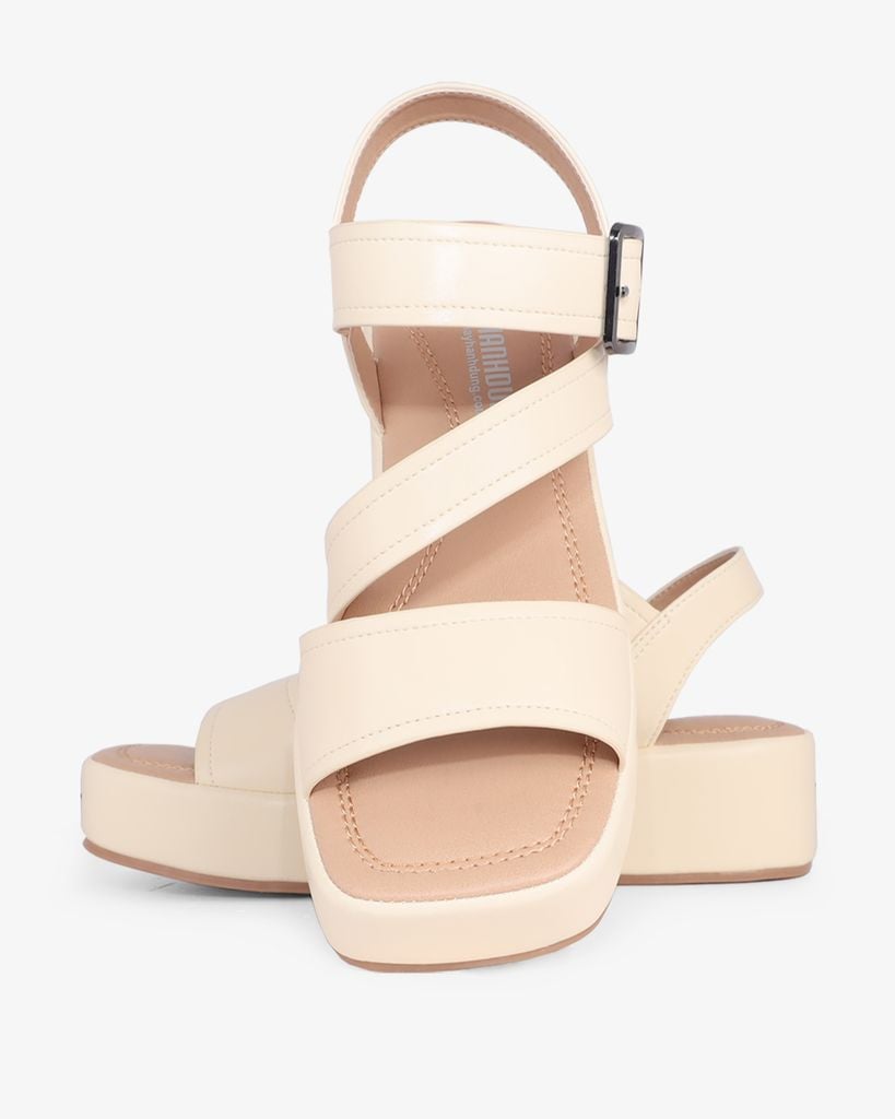 Sandal Xuồng Hạnh Dung Quai Bản Đối Xứng HD29162AY