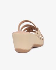 Dép Đế Xuồng Hạnh Dung Dây Đan Họa Tiết HD29166AY