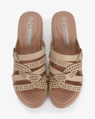 Dép Đế Xuồng Hạnh Dung Dây Đan Họa Tiết HD29166AY