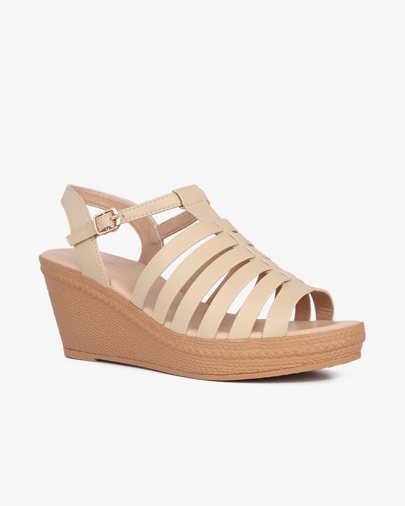 Sandal Đế Xuồng Hạnh Dung Quai Dây Mảnh HD29167AY