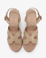 Sandal Đế Xuồng Hạnh Dung Quai Chữ H HD29168AY