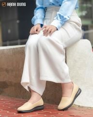 Giày Búp Bê Hạnh Dung Da Trơn HD29171AY