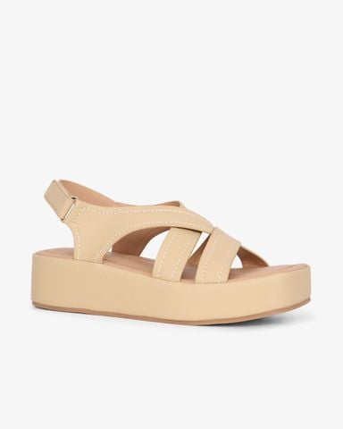 Sandal Đế Xuồng Hạnh Dung Quai Chéo Lớn HD29173AY