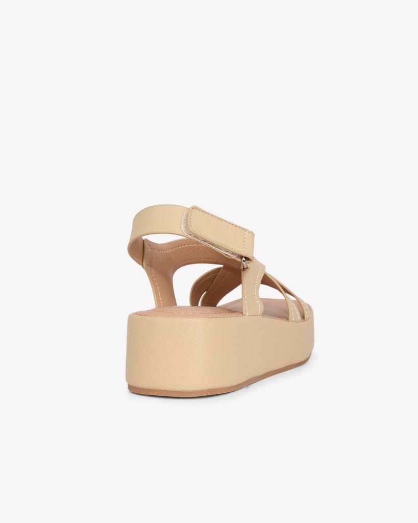 Sandal Đế Xuồng Hạnh Dung Quai Chéo Lớn HD29173AY