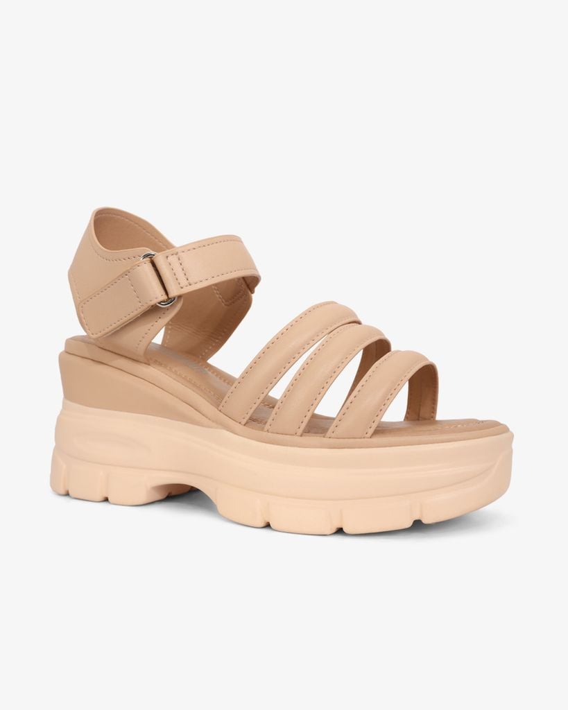 Sandal Đế Xuồng Hạnh Dung Quai Dây Ngang Hậu Dán HD29176AY