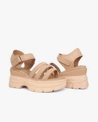 Sandal Đế Xuồng Hạnh Dung Quai Dây Ngang Hậu Dán HD29176AY