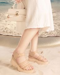 Sandal Đế Xuồng Hạnh Dung Quai Dây Ngang Hậu Dán HD29176AY