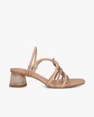Sandal Cao Gót Hạnh Dung Quai Luồn Xoàn Gót Mica HD29178AY
