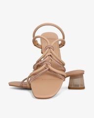 Sandal Cao Gót Hạnh Dung Quai Luồn Xoàn Gót Mica HD29178AY