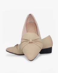 Giày Cao Gót Hạnh Dung Bảng Nơ To HD29182AY