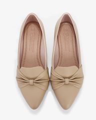 Giày Cao Gót Hạnh Dung Bảng Nơ To HD29182AY