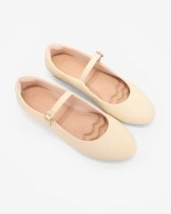 Giày Búp Bê Hạnh Dung Trơn Quai Ngang HD29186AY