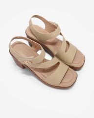 Sandal Cao Gót Hạnh Dung Quai Ngang Bản Chéo HD29187AY