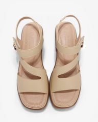 Sandal Cao Gót Hạnh Dung Quai Ngang Bản Chéo HD29187AY