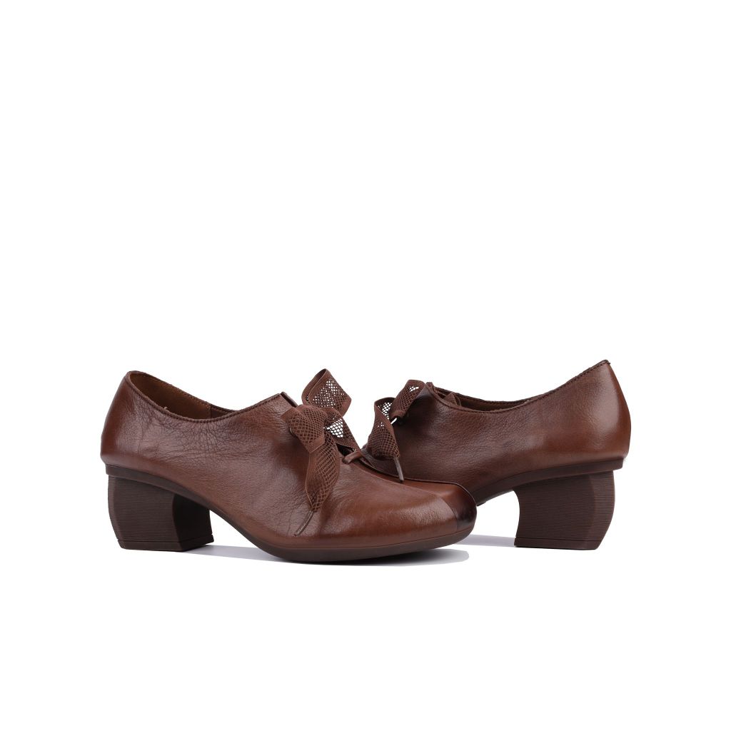 Giày Boot Albee Dây Cột Nơ HD0209TQ