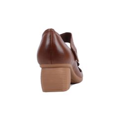 Giày Cao Gót Albee Đế Vuông Da Mềm HD0230TQ