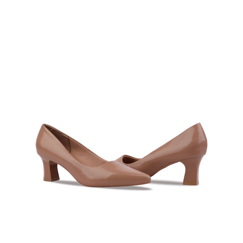 Giày Cao Gót Hạnh Dung Quai Dập Vân HD04846AD