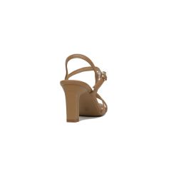 Sandal Cao Gót Hạnh Dung Bản Ngang Dây Mảnh HD27141BI