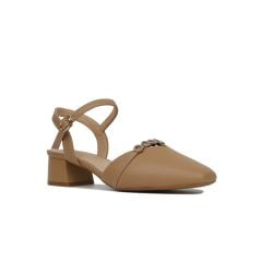 Sandal Cao Gót Hạnh Dung Bít Mũi Đính Đá HD27149BI
