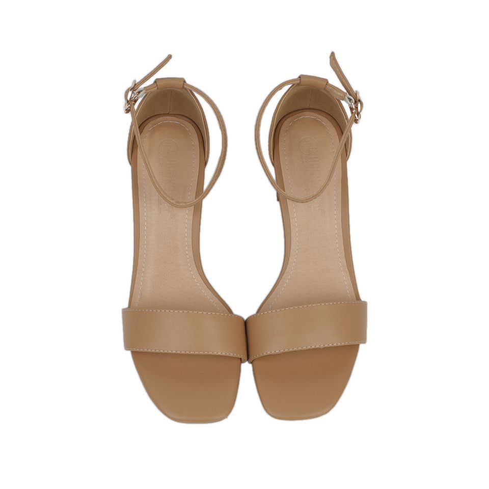 Sandal Cao Gót Hạnh Dung Quai Ngang HD27170BI