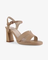 Sandal Cao Gót Hạnh Dung Quai Chữ H Gót Cách Điệu HD27261BI