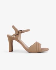 Sandal Cao Gót Hạnh Dung Quai Bản Cách Điệu HD27273BI