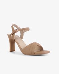 Sandal Cao Gót Hạnh Dung Quai Bản Cách Điệu HD27273BI