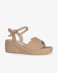 Sandal Đế Xuồng Hạnh Dung Bản Đắp Khóa HD27287BI