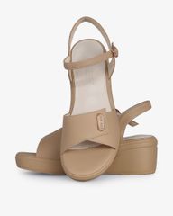 Sandal Đế Xuồng Hạnh Dung Bản Đắp Khóa HD27287BI