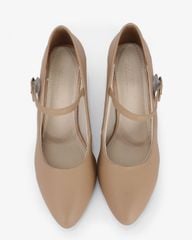 Giày Cao Gót Hạnh Dung Bít Mũi Hậu Dán HD27292BI