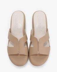 Dép Đế Xuồng Hạnh Dung Quai Chữ H Nối Chỉ HD27296BI