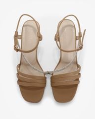 Sandal Cao Gót Hạnh Dung Nhiều Dây Mảnh Gót Nhọn HD27305BI