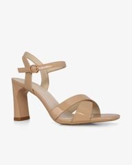 Sandal Cao Gót Hạnh Dung Quai Đan Chéo HD27306BI