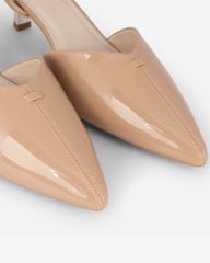 Sandal Cao Gót Hạnh Dung Bít Mũi Nhọn HD27312BI