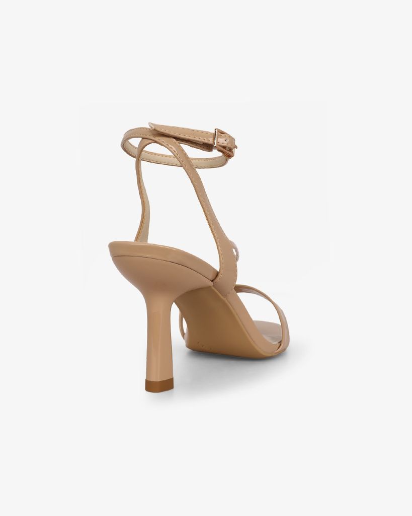 Sandal Cao Gót Hạnh Dung Dây Mảnh  Gót Nhọn  HD27317BI