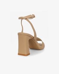 Sandal Cao Gót Hạnh Dung  Quai Ngang Bản Lớn HD27316BI